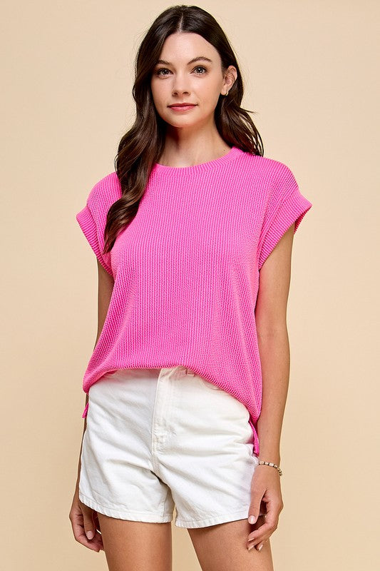 Soleil Ribbed Top
