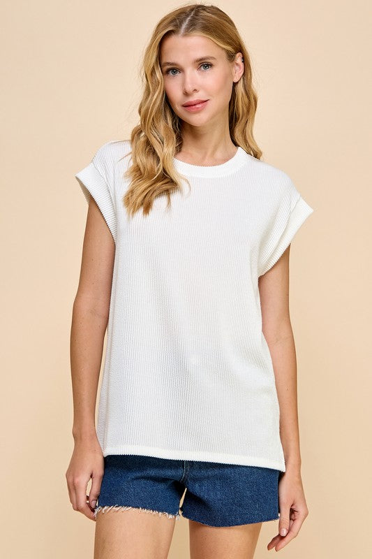 Soleil Ribbed Top