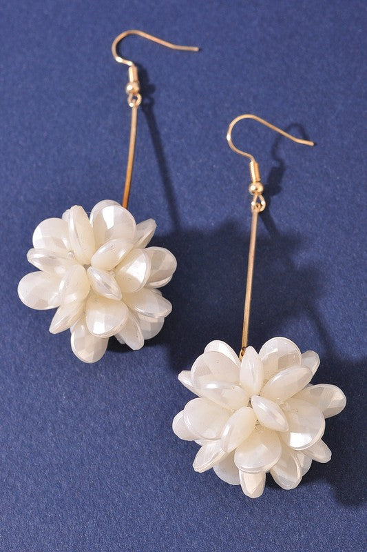 Ortega Flower Dangle Earrings