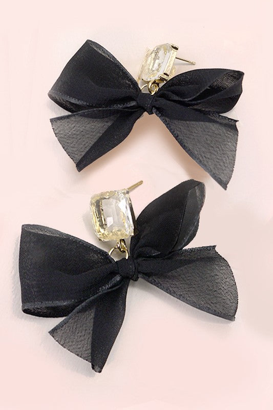 Matilda Bow Earrings