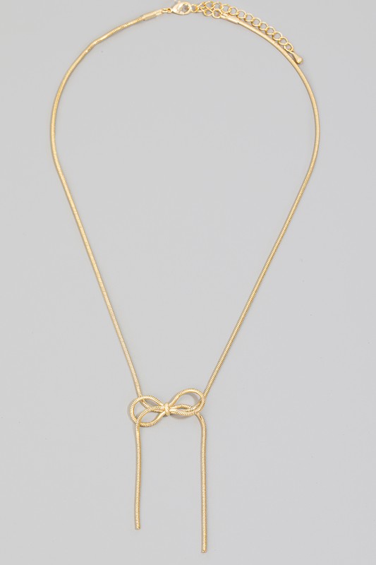 Bede Rope Knot Necklace
