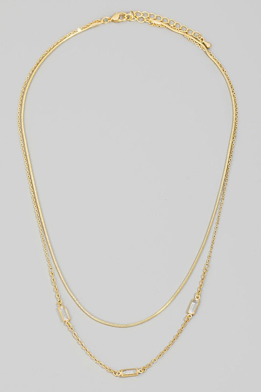 Nadine Layered Chain Necklace