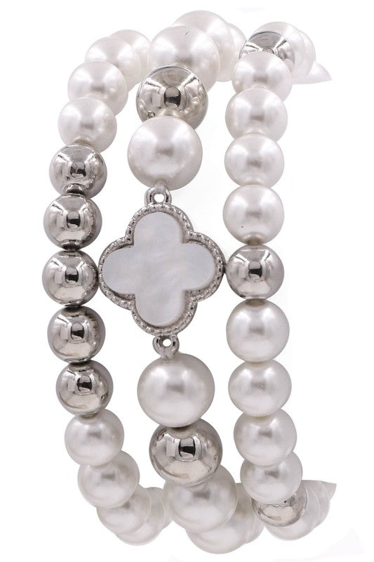 Georgie Pearl Bracelet Set (2 Colors!)