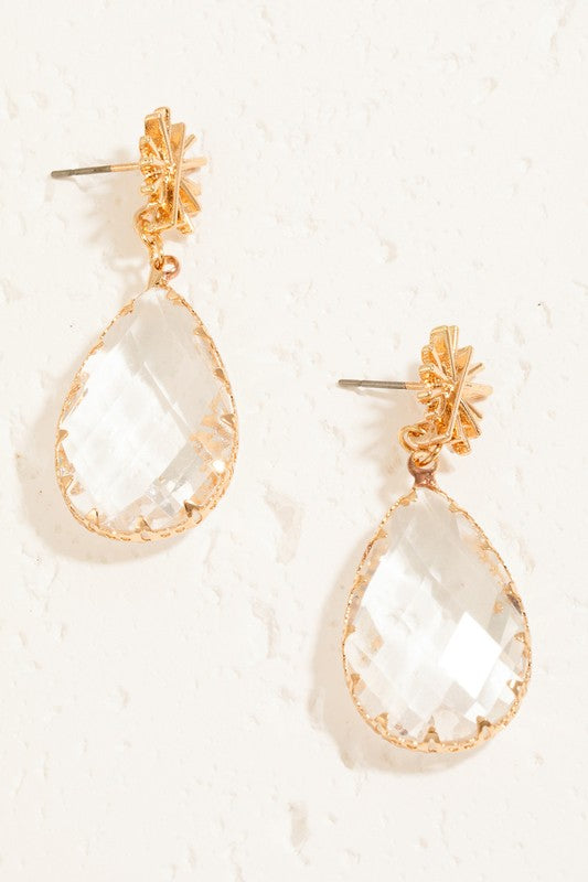 Ginny Teardrop Dangle Earrings