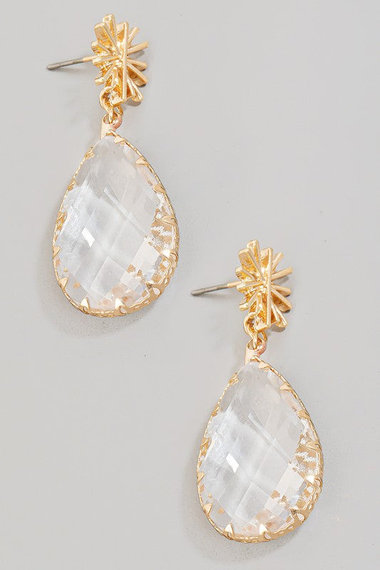 Ginny Teardrop Dangle Earrings