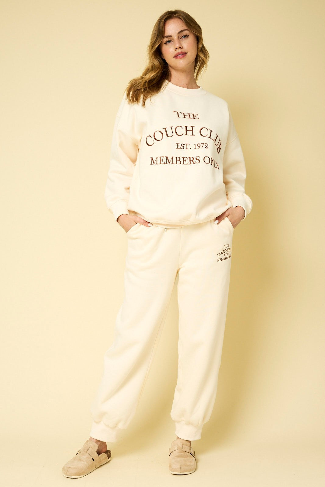 Couch Club Embroidered Sweatshirt