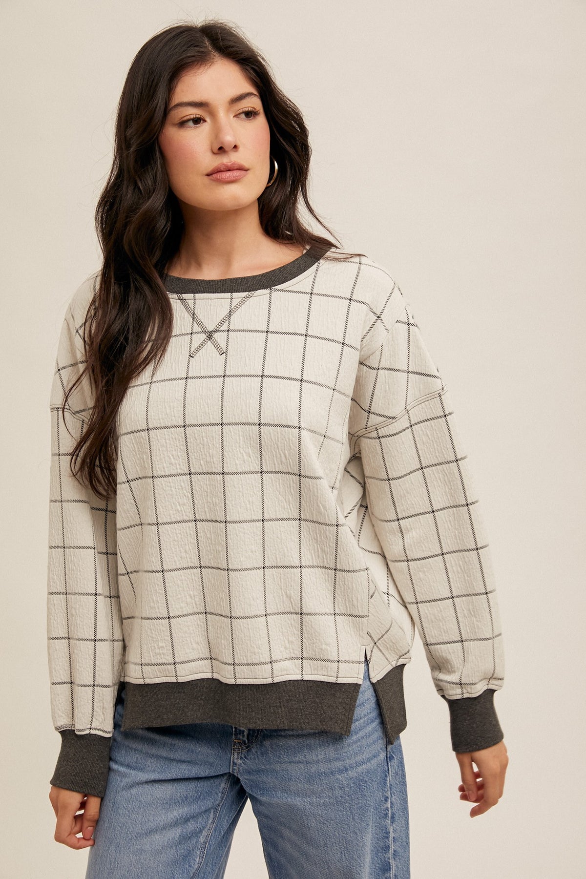 Minerva Check Top
