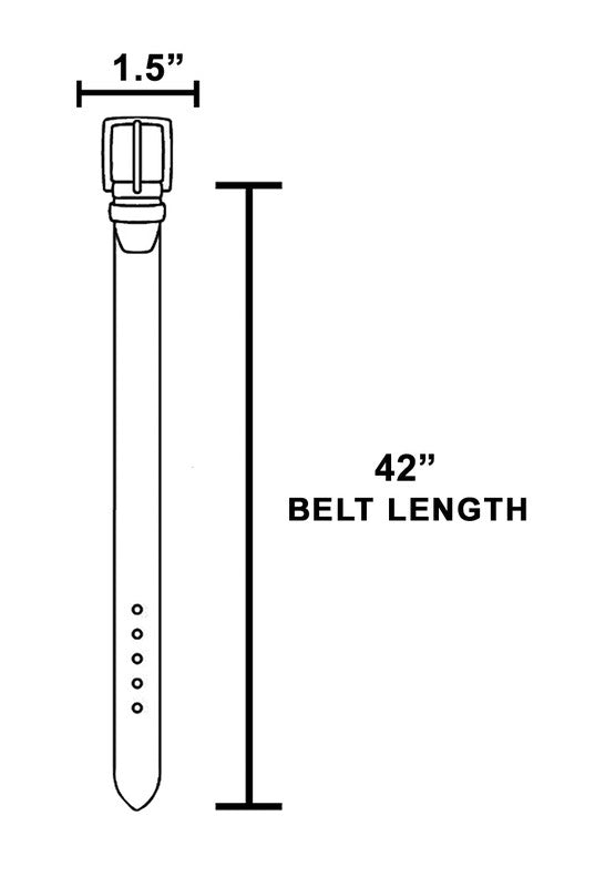Carmen Etched Faux Leather Belt (3 Colors!) FINAL SALE