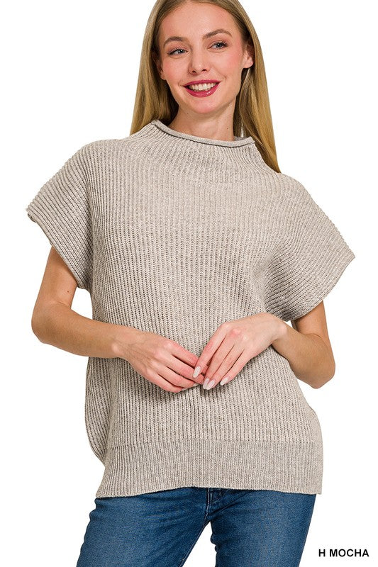 Tiffany Mock Knit Top