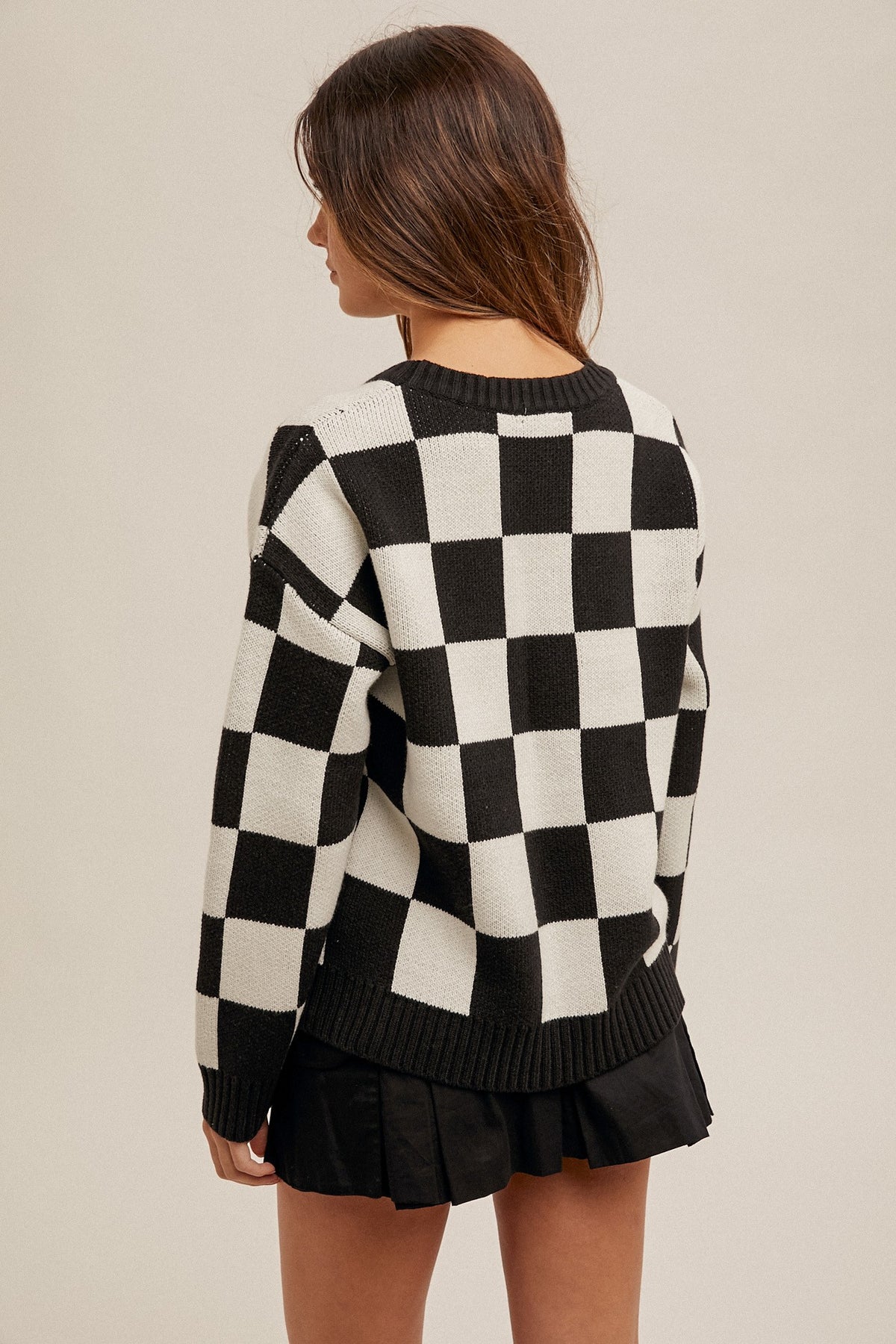Ferna Check Sweater