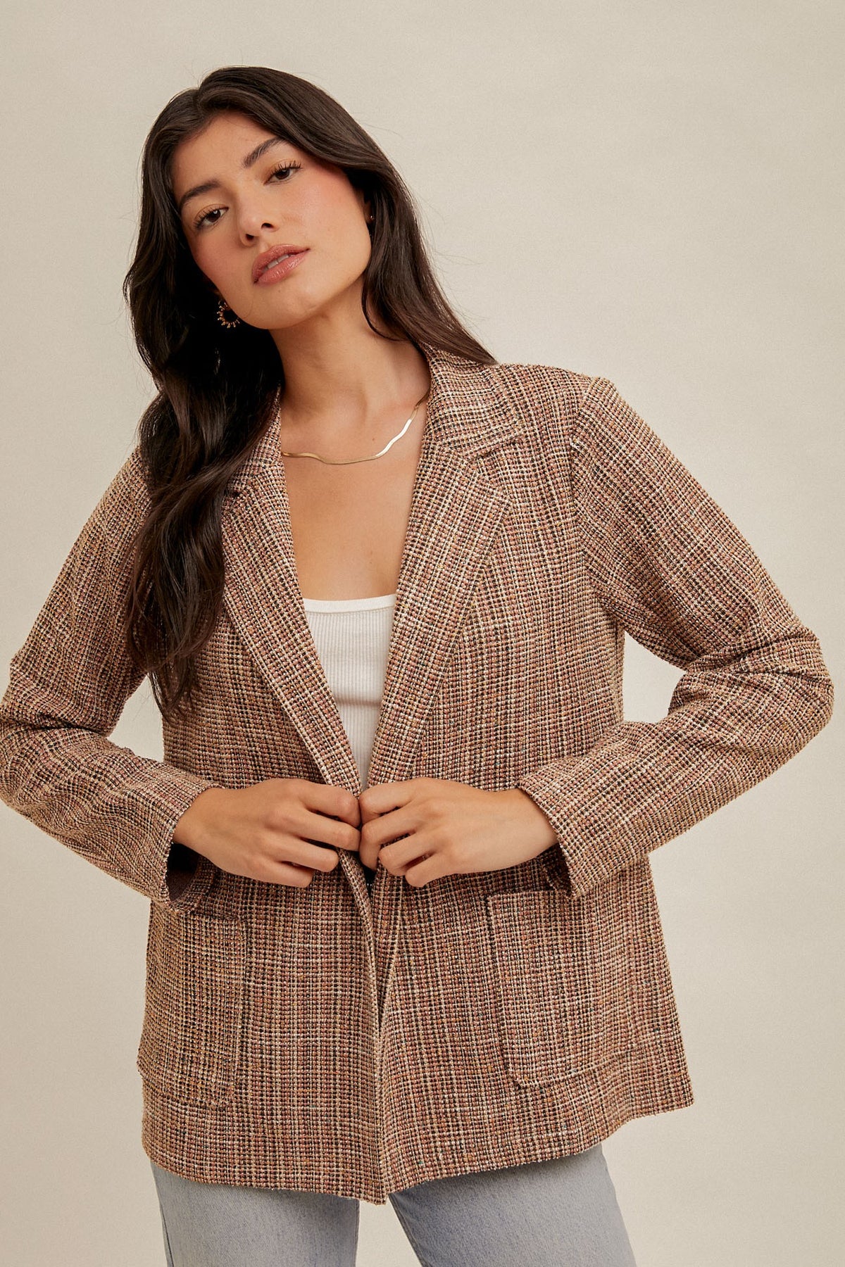 Helen Jacquard Blazer