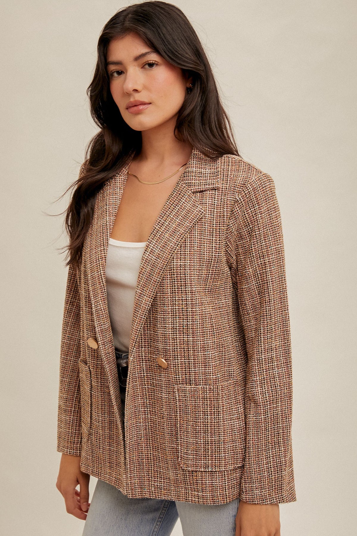 Helen Jacquard Blazer