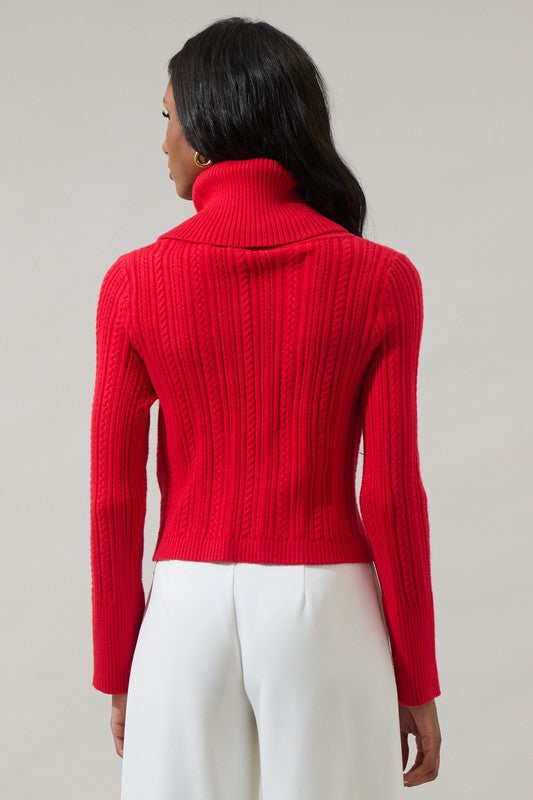 Perrie Turtle Neck Sweater FINAL SALE