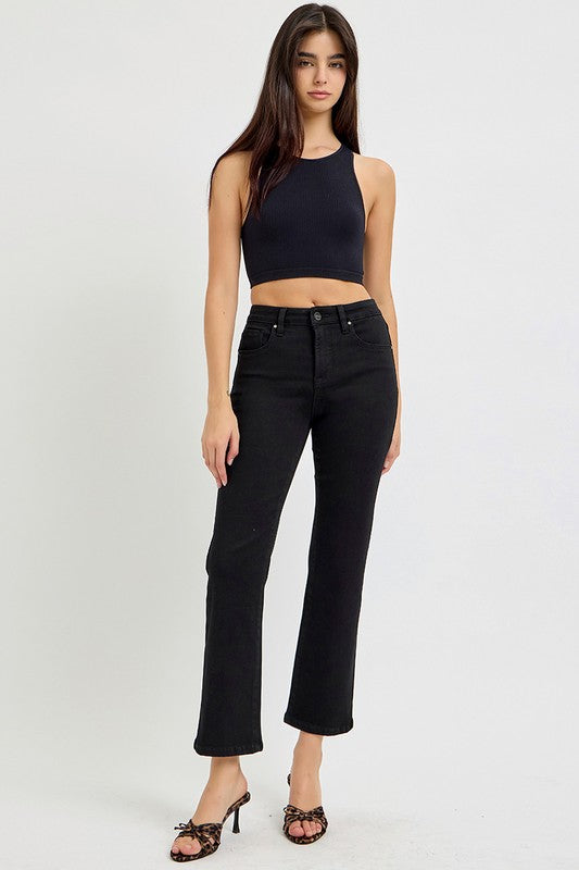 RISEN Destin High Rise Straight Leg Jeans