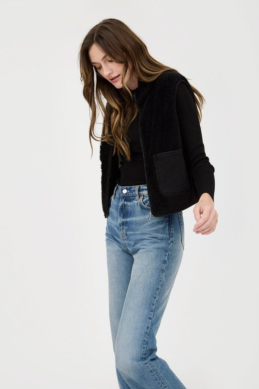 Helen Fur Vest FINAL SALE