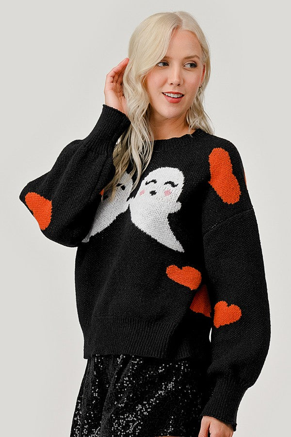 Ghost A Lot Sweater