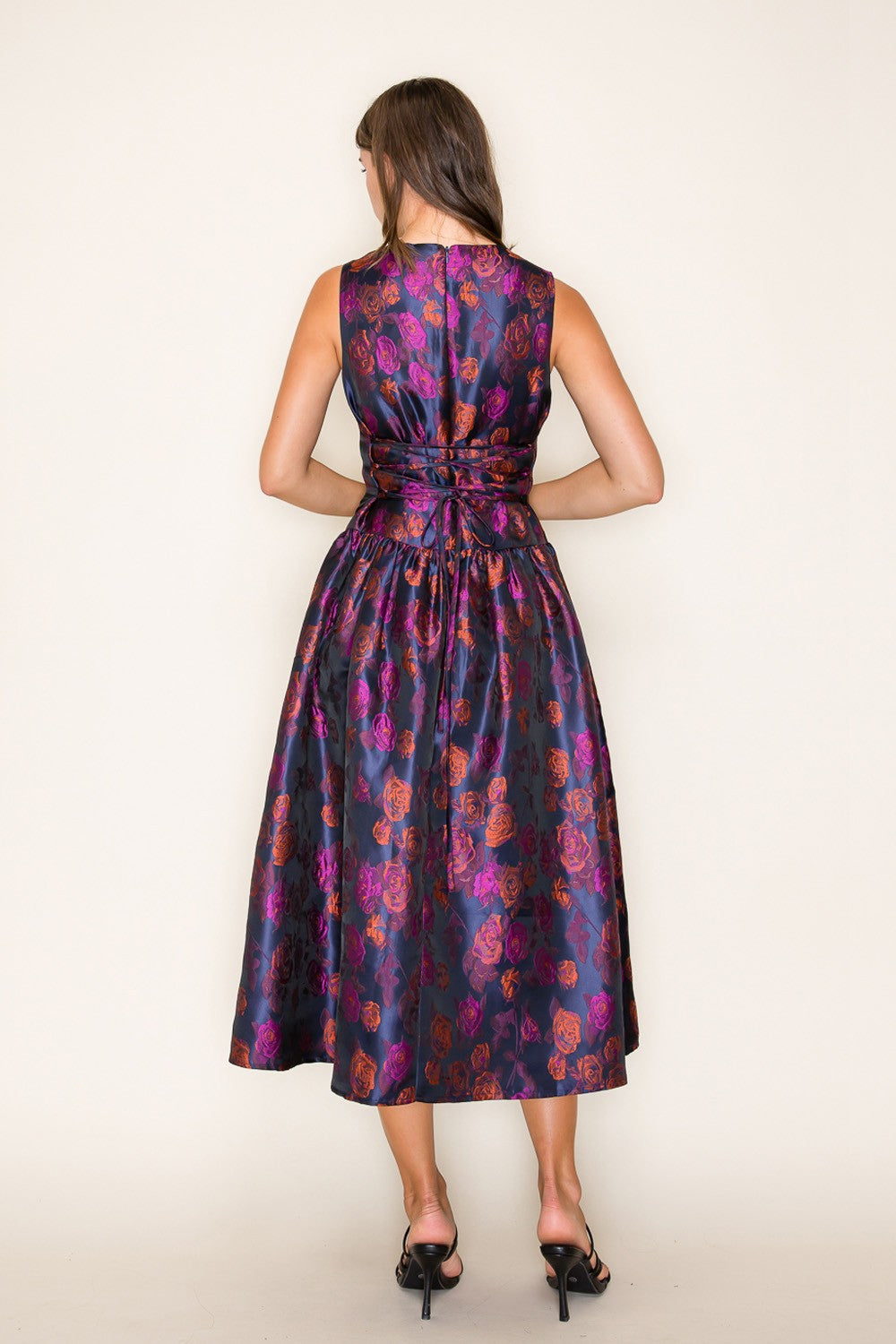 Sadie Jacquard Midi Dress