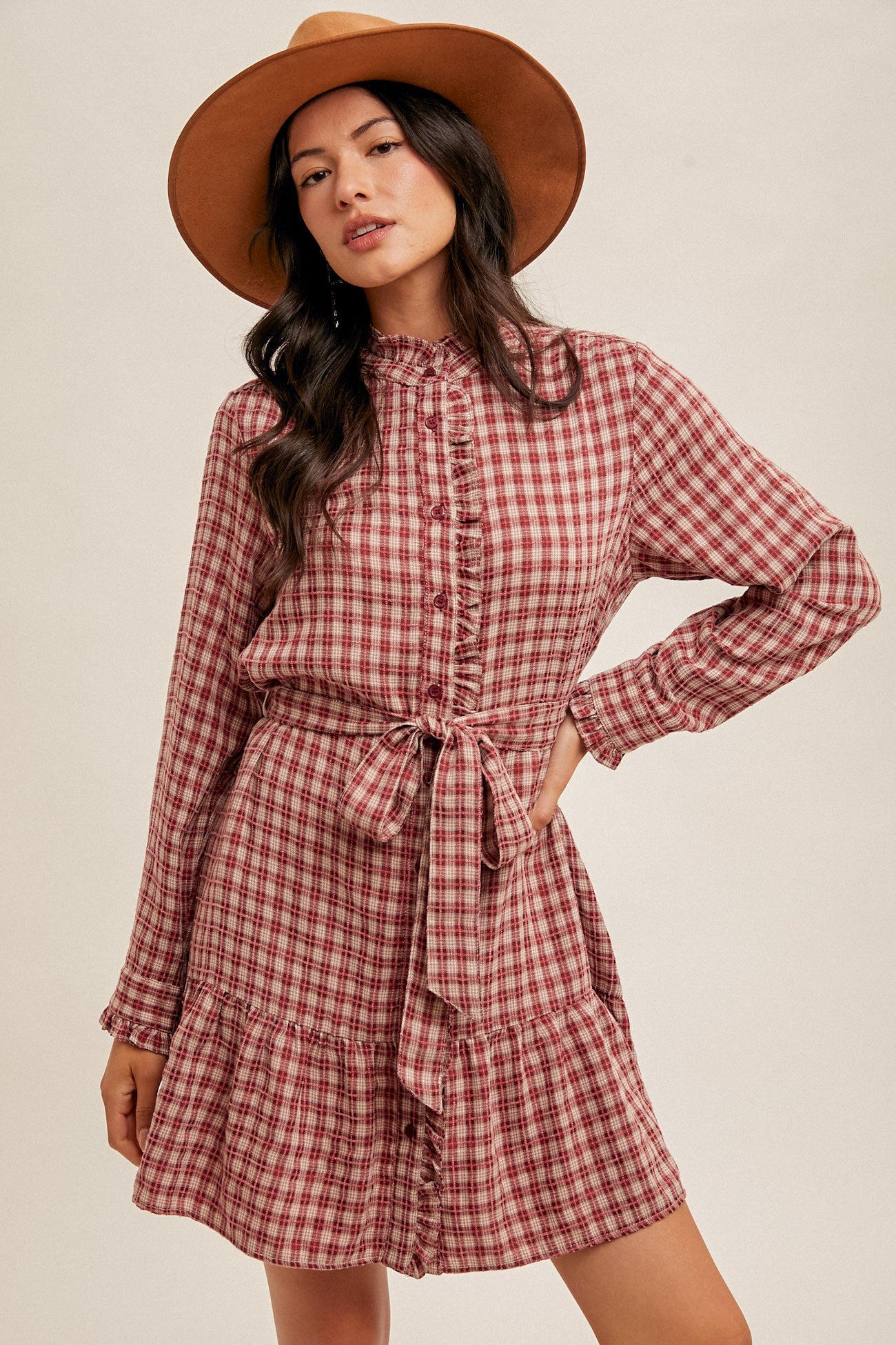 Bella Plaid Dress