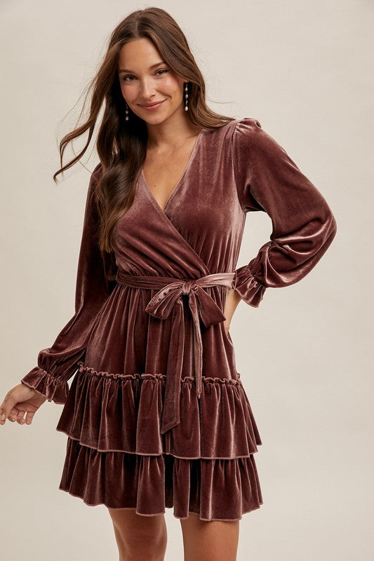 Tarbin Velvet Dress