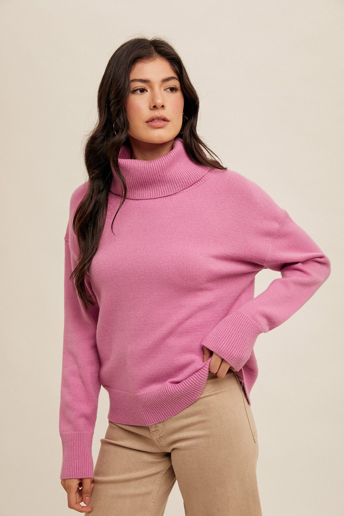 Elavie Turtleneck Sweater (2 Colors!)