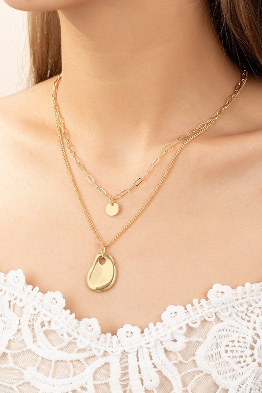 Connie Layer Gold Necklace