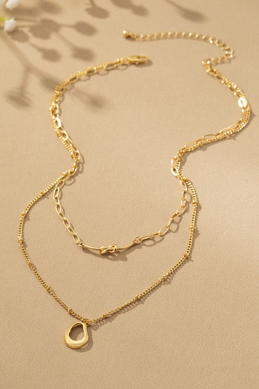 Dunne Layer Necklace