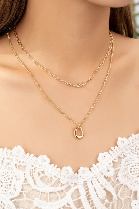 Dunne Layer Necklace
