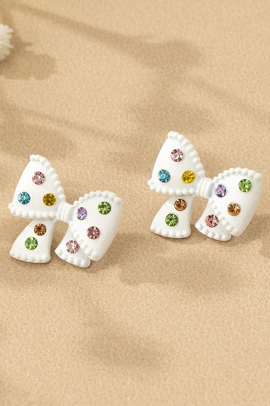 Bae Bow Earrings