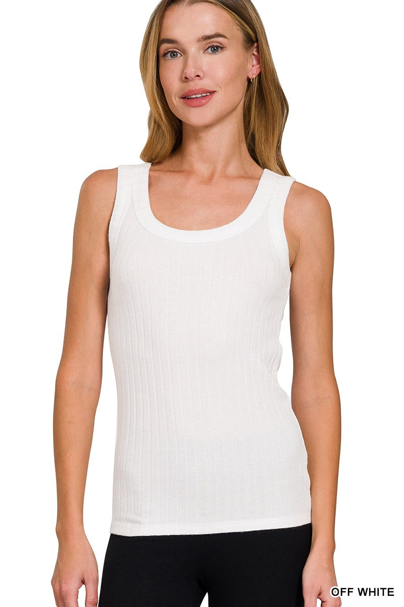 Valencia Ribbed Tank (3 Colors!)