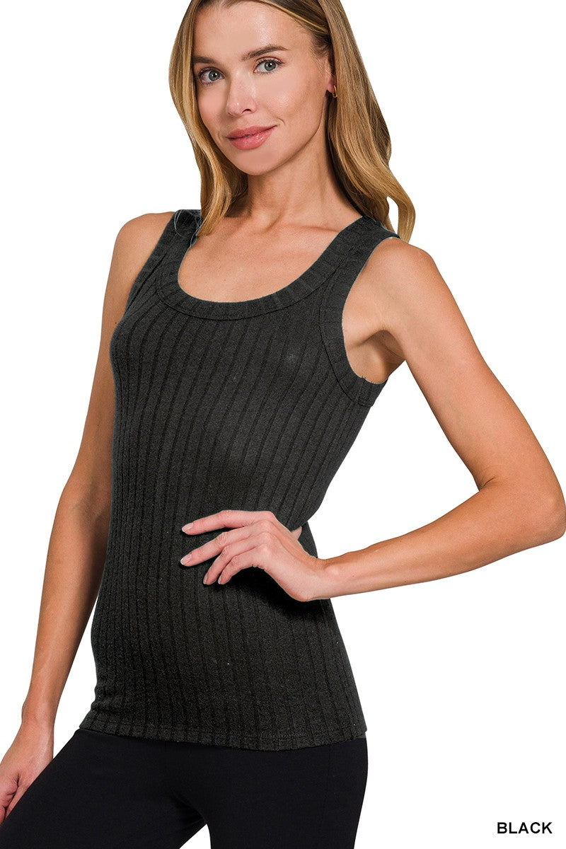 Valencia Ribbed Tank (3 Colors!)
