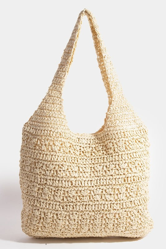 Beverly Straw Tote Bag (2 Colors!)