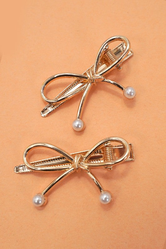 Bow Hair Clips