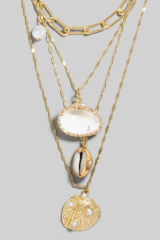 Bianca Pearl Layered Necklace