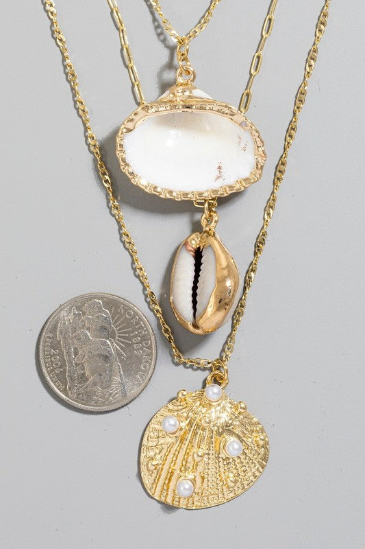 Bianca Pearl Layered Necklace