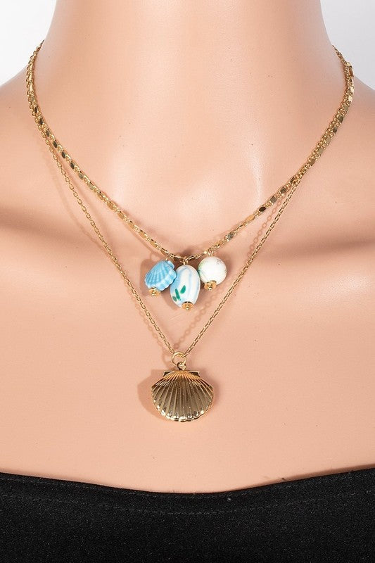 Blanche Layered Charm Necklace (2 Colors!)
