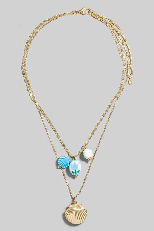 Blanche Layered Charm Necklace (2 Colors!)