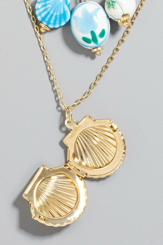 Blanche Layered Charm Necklace (2 Colors!)