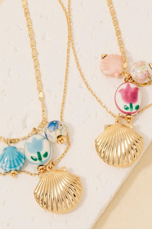 Blanche Layered Charm Necklace (2 Colors!)