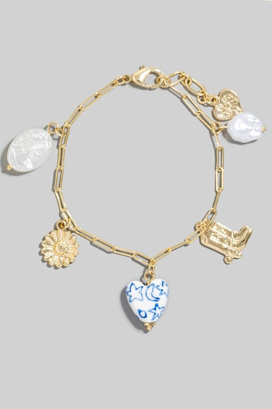 Baylee Charm Chain Bracelet