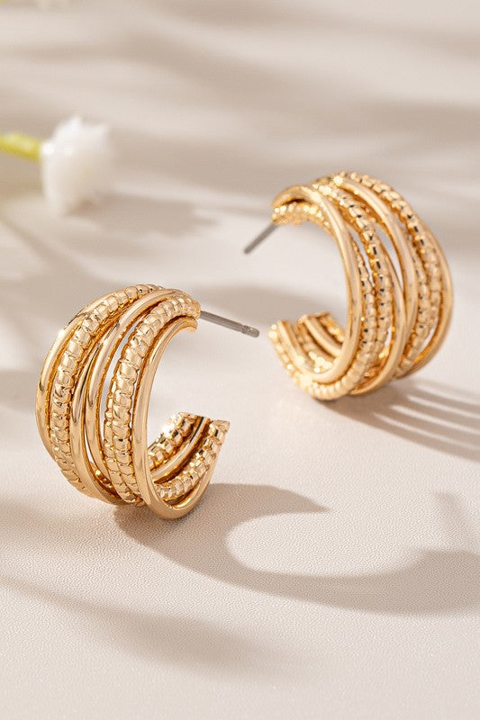 Dyna Hoop Earrings