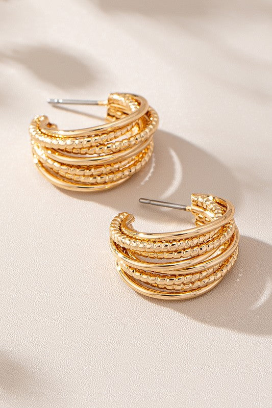 Dyna Hoop Earrings