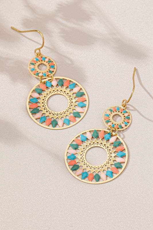 Derman Multi Dangle Earrings