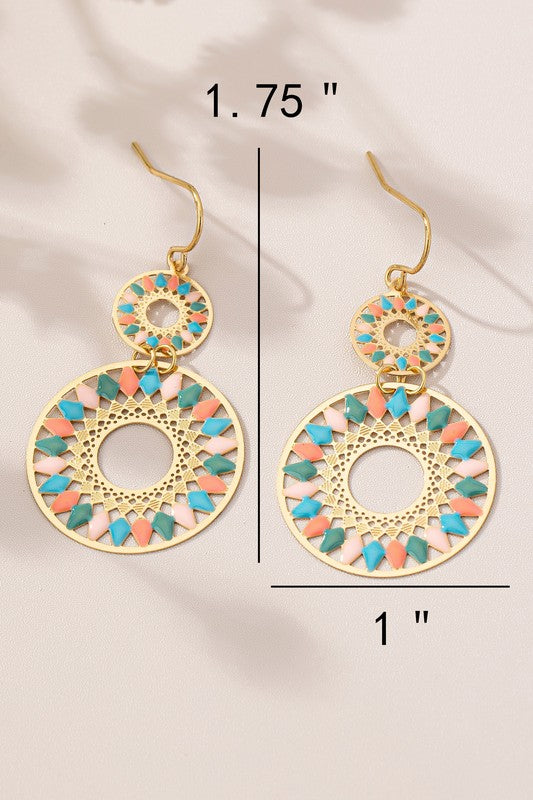 Derman Multi Dangle Earrings
