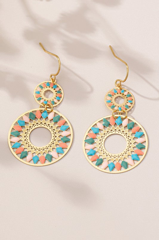 Derman Multi Dangle Earrings