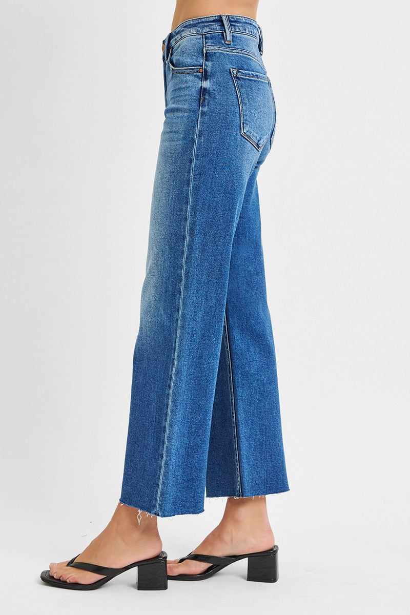 Risen Vandry Mid Rise Crop Jeans