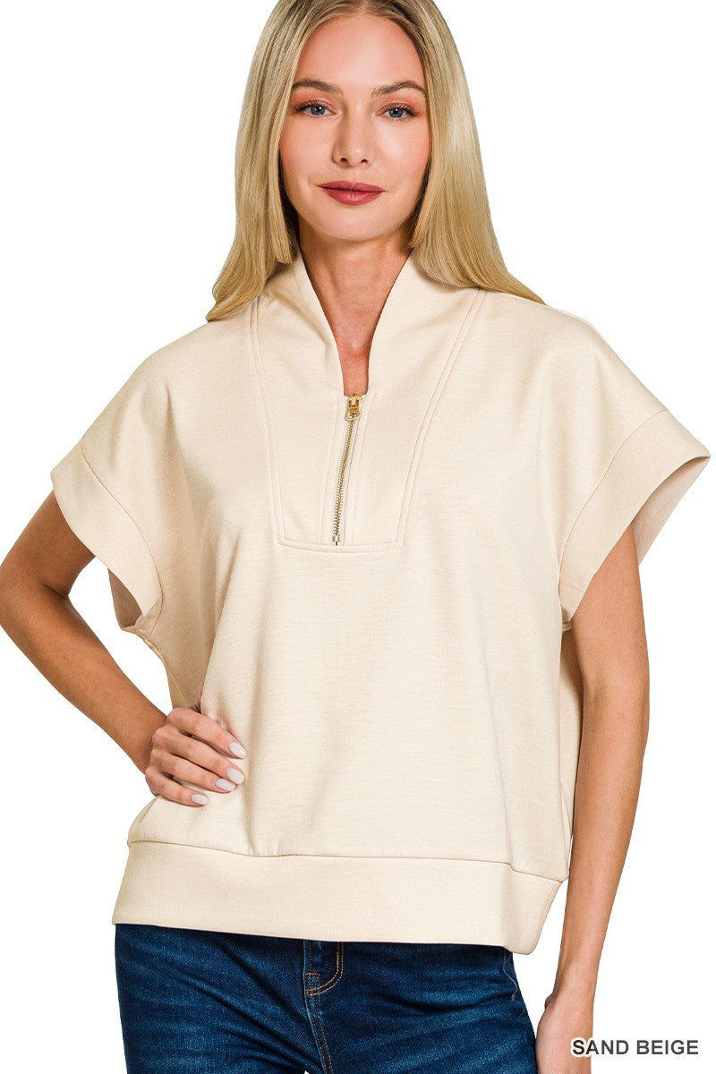 Hillary High Neck Top (5 Colors!) PREORDER