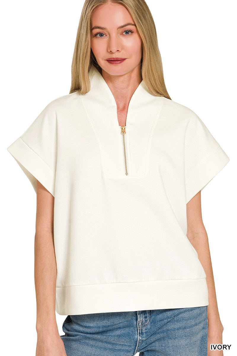 Hillary High Neck Top (L/XL ONLY!) FINAL SALE