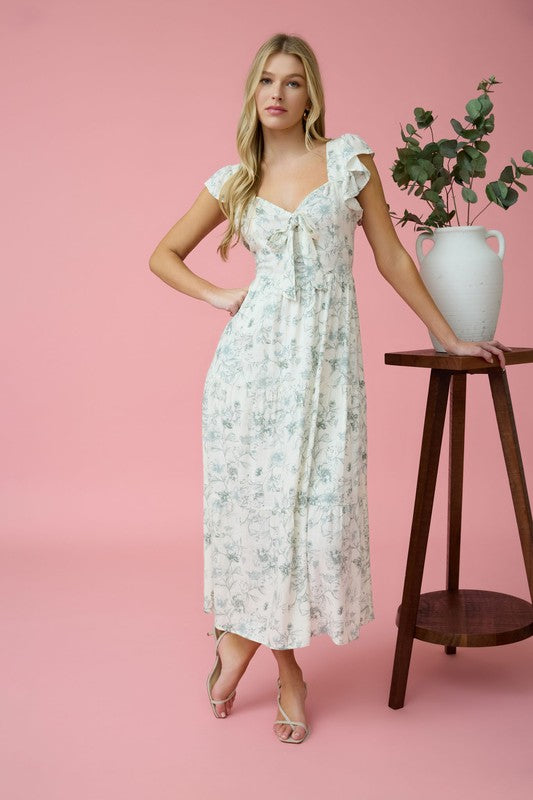 Linda Floral Dress