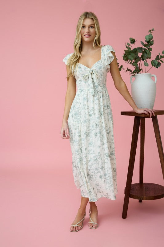 Linda Floral Dress