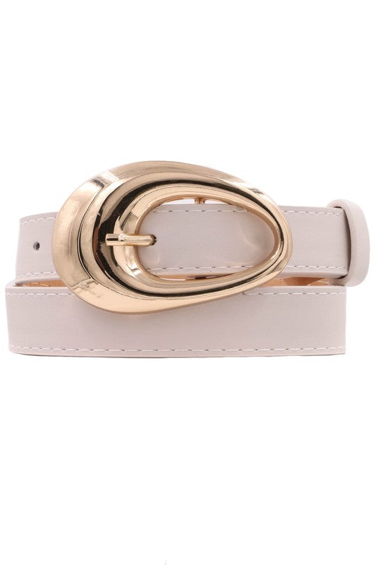 Harper Dome Teardrop Skinny Belt (2 Colors!)
